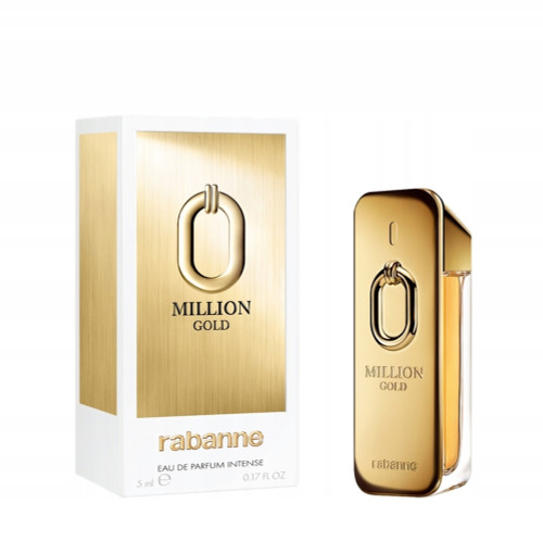 PACO RABANNE MILLION GOLD 5 ML EAU DE PARFUM INTENSE MINI FOR MEN