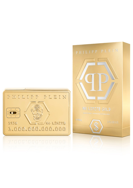 PHILIPP PLEIN NO LIMITS GOLD 3 OZ EAU DE PARFUM SPRAY FOR MEN