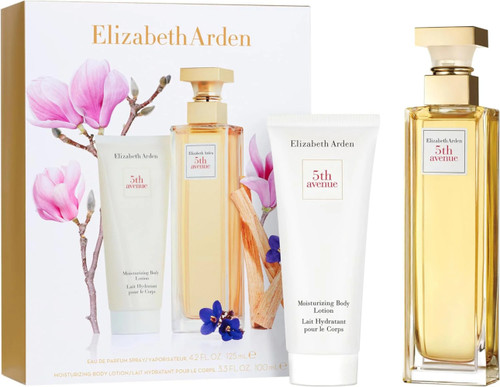 5TH AVENUE 2 PCS SET FOR WOMEN: 4.2 EAU DE PARFUM SPRAY + 3.3 MOISTURIZING BODY LOTION