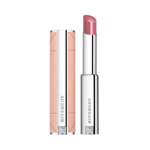 GIVENCHY ROSE PERFECTO SHINE 0.11 SERUM LIPSTICK #118 MELLOW PINK