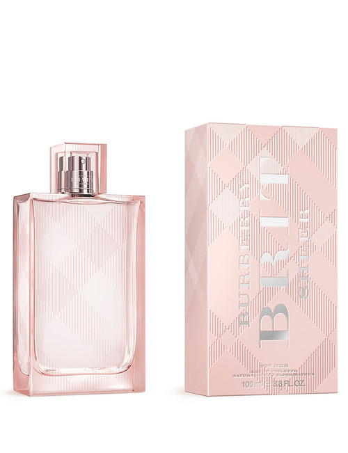 BURBERRY BRIT SHEER 3.4 EAU DE TOILETTE SPRAY FOR WOMEN BURBERRY BRIT SHEER 3.4 EAU DE TOILETTE SPRAY FOR WOMEN
