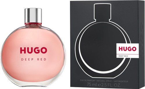 HUGO BOSS DEEP RED 2.5 EAU DE PARFUM SPRAY FOR WOMEN