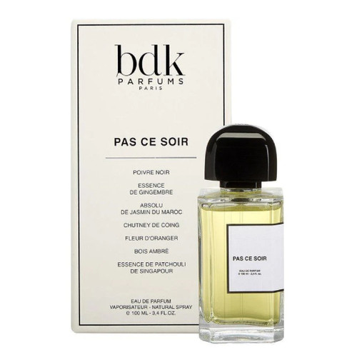 BDK PARFUMS PAS CE SOIR 3.4 EAU DE PARFUM SPRAY
