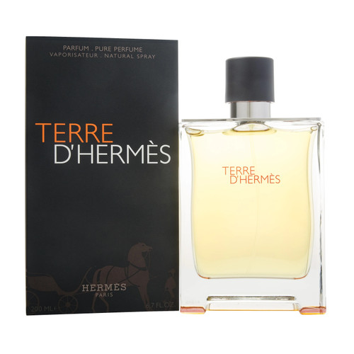 TERRE D'HERMES 6.7 PARFUM SPRAY FOR MEN TERRE D'HERMES 6.7 PARFUM SPRAY FOR MEN