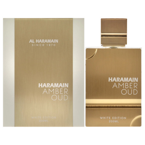 AL HARAMAIN AMBER OUD WHITE EDITION 6.7 EAU DE PARFUM SPRAY AL HARAMAIN AMBER OUD WHITE EDITION 6.7 EAU DE PARFUM SPRAY