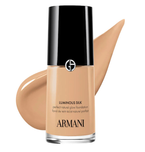 ARMANI LUMINOUS SILK 1 OZ LIQUID FOUNDATION #4.5 LIGHT NEUTRAL PEACH