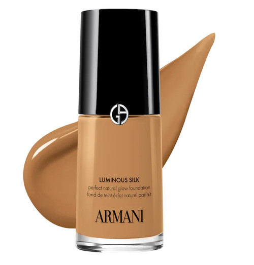 ARMANI LUMINOUS SILK 1 OZ LIQUID FOUNDATION #8.1 MEDIUM TAN WARM GOLDEN