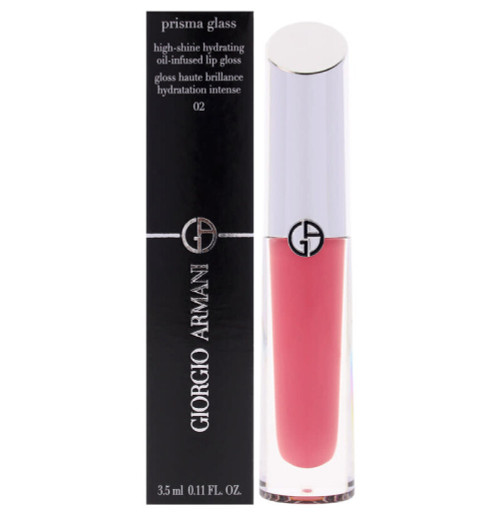 ARMANI PRISMA GLASS 0.11 LIP GLOSS #02 CANDY HALO