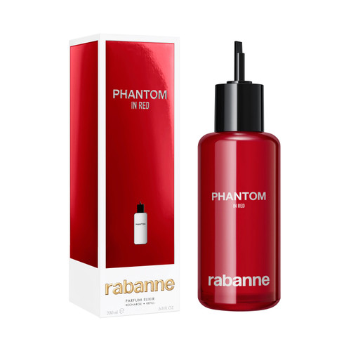 PACO RABANNE PHANTOM IN RED ELIXIR 6.8 PARFUM REFILL