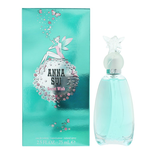 ANNA SUI SECRET WISH 2.5 EAU DE TOILETTE SPRAY FOR WOMEN
