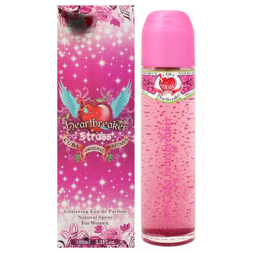 CUBA STRASS HEARTBREAKER 3.3 EAU DE PARFUM SPRAY FOR WOMEN