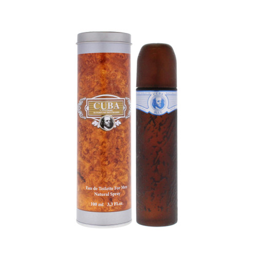 CUBA BLUE 3.3 EAU DE TOILETTE SPRAY FOR MEN