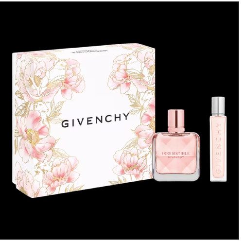 GIVENCHY IRRESISTIBLE 2 PCS SET FOR WOMEN: 1.2 EAU DE PARFUM SPRAY + 0.42 EAU DE PARFUM TRAVEL SPRAY