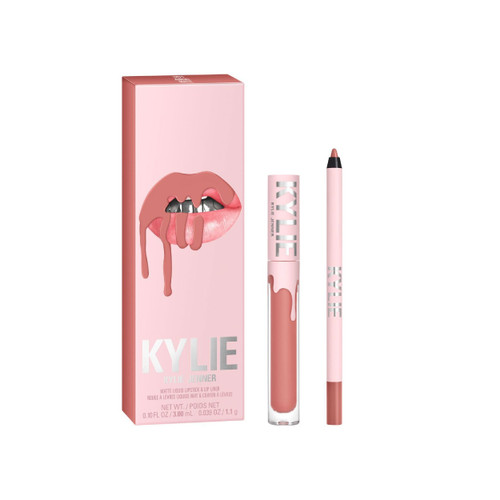 KYLIE JENNER MATTE LIP KIT #301 ANGEL 2 PCS SET: 0.10 MATTE LIQUID LIPSTICK + 0.03 PENCIL LIP LINER