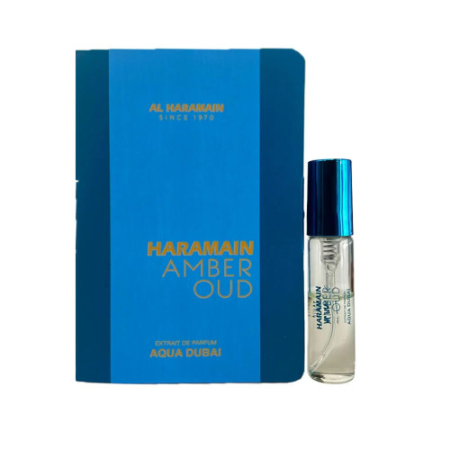 AL HARAMAIN AMBER OUD AQUA DUBAI 0.07 EXTRAIT DE PARFUM SPRAY VIAL