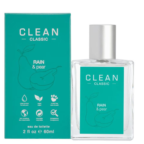 CLEAN RAIN & PEAR 2 OZ EAU DE TOILETTE SPRAY