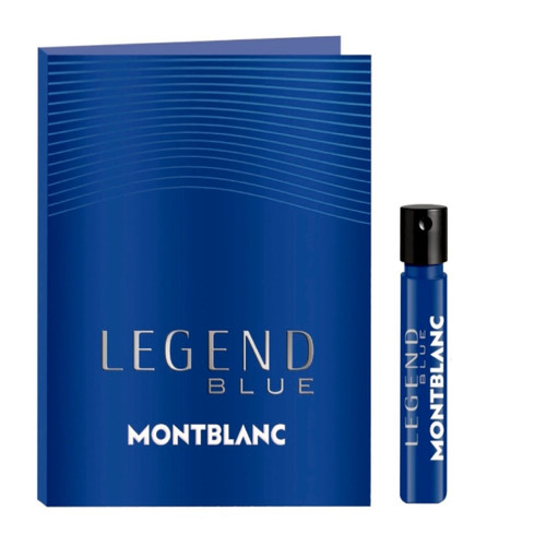 MONT BLANC LEGEND BLUE 0.04 EAU DE PARFUM SPRAY VIAL FOR MEN