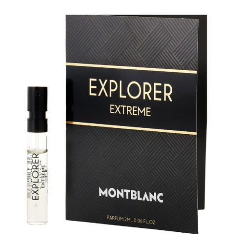MONT BLANC EXTREME LEATHER 0.06 EAU DE PARFUM SPRAY VIAL FOR MEN