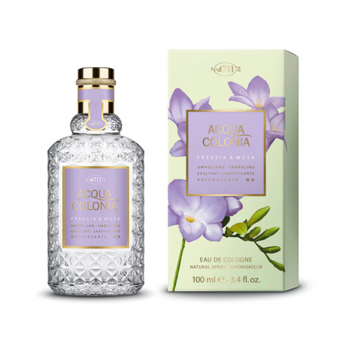 4711 ACQUA COLONIA FREESIA & MUSK 3.4 EAU DE COLOGNE SPRAY