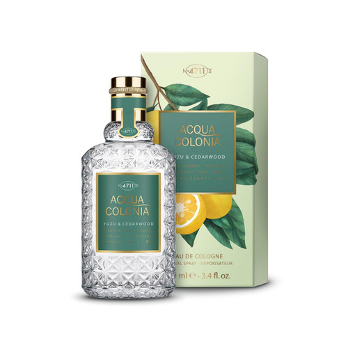 4711 ACQUA COLONIA YUZU & CEDARWOOD 3.4 EAU DE COLOGNE SPRAY