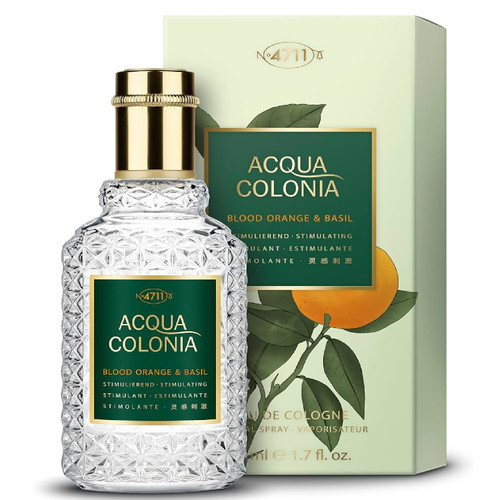 4711 ACQUA COLONIA BLOOD ORANGE & BASIL 1.7 EAU DE COLOGNE SPRAY.