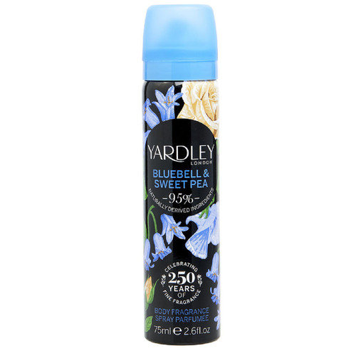 YARDLEY BLUEBELL & SWEETPEA 2.6 BODY SPRAY FOR WOMEN