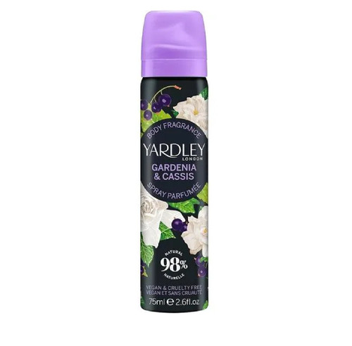 YARDLEY GARDENIA & CASSIS 2.6 BODY SPRAY FOR WOMEN