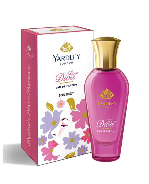 YARDLEY BE A DIVA 1 OZ  EAU DE PARFUM SPRAY FOR WOMEN