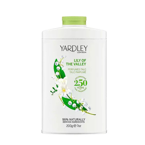 YARDLEY LILY OF THE VALLEY 7 OZ PERFUMED POWDER FOR WOMEN