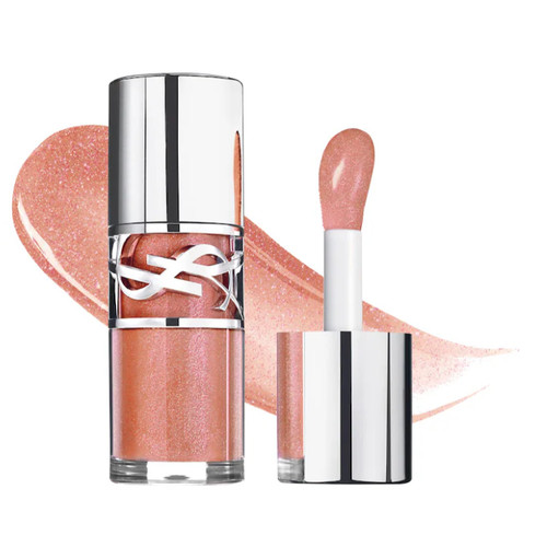 YSL LOVESHINE 0.2 PLUMPING LIP OIL GLOSS 12 HONEYMOON