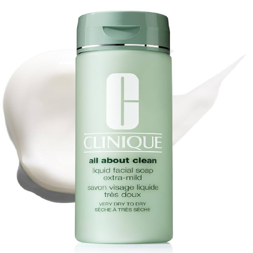CLINIQUE ALL ABOUT CLEAN 6.7 LIQUID FACIAL SOAP CLEANSER - EXTRA MILD