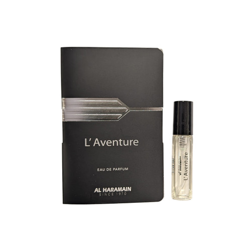 AL HARAMAIN L'AVENTURE 0.07 EAU DE PARFUM SPRAY VIAL FOR MEN