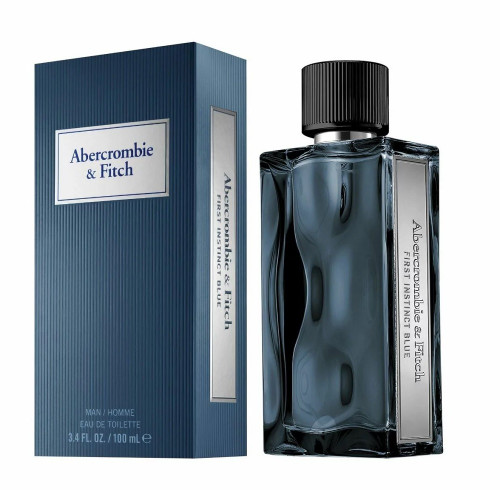 ABERCROMBIE & FITCH FIRST INSTINCT BLUE 3.4 EAU DE TOILETTE SPRAY FOR MEN