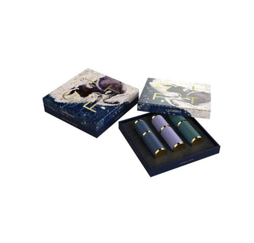 AMOUAGE TAURUS 3 X 0.33 EAU DE PARFUM MINI SET FOR MEN: INTERLUDE + REFLECTION + EPIC