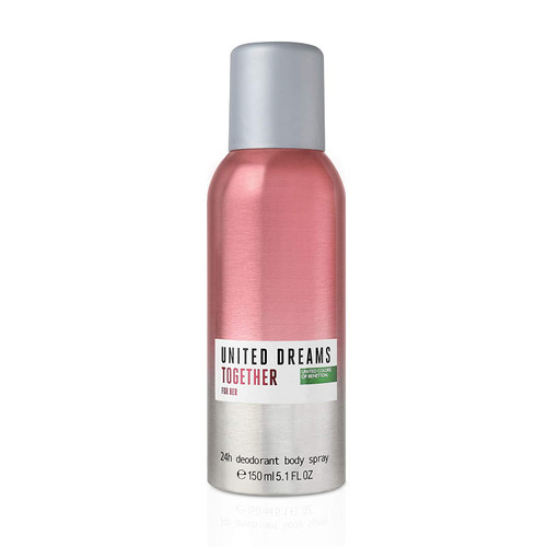 BENETTON UNITED TOGETHER 5 DEODORANT SPRAY FOR WOMEN