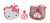 HELLO KITTY 3.4 OZ EAU DE TOILETTE SPRAY + METAL KEEPSAKE BOX