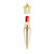 CHRISTIAN LOUBOUTIN SHEER VOILE 0.12 LIP COLOR MEXICATCHY 503S