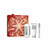 CAROLINA HERRERA 212 3 PCS SET FOR WOMEN: 3.4 EAU DE TOILETTE SPRAY + 3.4 BODY LOTION + 0.33 EAU DE TOILETTE SPRAY