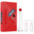KENZO FLOWER 3 PCS SET FOR WOMEN: 3.3 EAU DE PARFUM + 2.5 BODY MILK + 2.5 SHOWER GEL