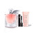LANCOME LA VIE EST BELLE 3 PCS SET FOR WOMEN: 3.4 EAU DE PARFUM SPRAY + 1.6 BODY LOTION + 0.06 MASCARA