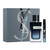 YSL Y 2 PCS SET FOR MEN: 3.3 EAU DE PARFUM REFILLABLE SPRAY + 0.33 OZ EAU DE PARFUM SPRAY