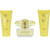 VERSACE YELLOW DIAMOND 3 PCS SET FOR WOMEN: 1.7 EAU DE TOILETTE SPRAY + 1.7 SHOWER GEL + 1.7 BODY LOTION..