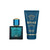 VERSACE EROS 2 PCS SET FOR MEN: 1 OZ EAU DE TOILETTE SPRAY + 1.7 SHOWER GEL.