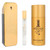 PACO RABANNE 1 MILLION 3 PCS SET FOR MEN: 1.6 EAU DE TOILETTE SPRAY + 5 OZ DEODORANT SPRAY + 0.33 EAU DE TOILETTE TRAVEL SPRAY