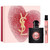 YSL BLACK OPIUM 2 PCS SET FOR WOMEN: 1.6 EAU DE PARFUM SPRAY + 0.34 EAU DE PARFUM TRAVEL SPRAY