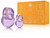 BVLARGI OMNIA AMETHYSTE 2 PCS SET FOR WOMEN: 3.4 EAU DE TOILETTE SPRAY + 0.5 EAU DE TOILETTE TRAVEL SPRAY