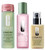 CLINIQUE 3-STEP INTRO KIT FOR SKIN TYPE 3 3 PCS SET: ALL ABOUT CLEAN 1 OZ LIQUID FACIAL SOAP MILD + 2 OZ CLARIFYING LOTION 3 + 1 OZ DRAMATICALLY DIFFERENT MOISTURIZING LOTION
