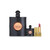 YSL BLACK OPIUM 3 PCS SET FOR WOMEN: 3 OZ EAU DE PARFUM + 0.25 EAU DE PARFUM + LIPSTICK (HARD)