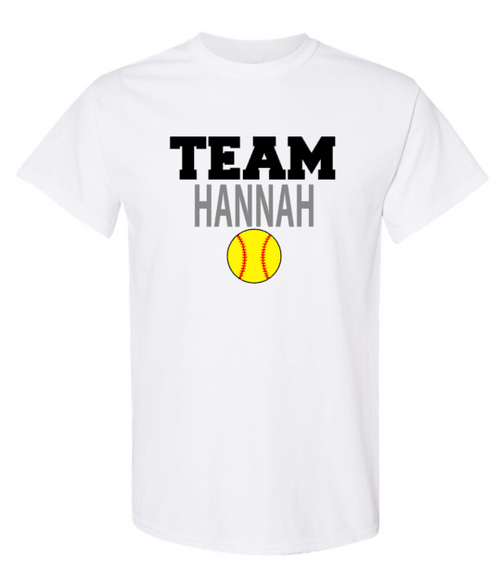 Team Hannah Unisex SS Tee