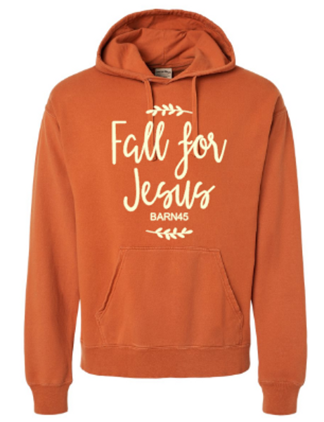 Barn 45 Fall For Jesus Garment Dyed Hoodie